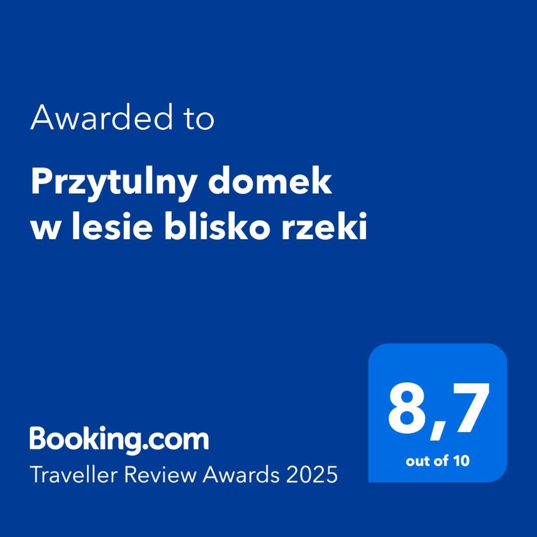 Przytulny Domek W Lesie Blisko Rzeki Ryczywol  Zewnętrze zdjęcie